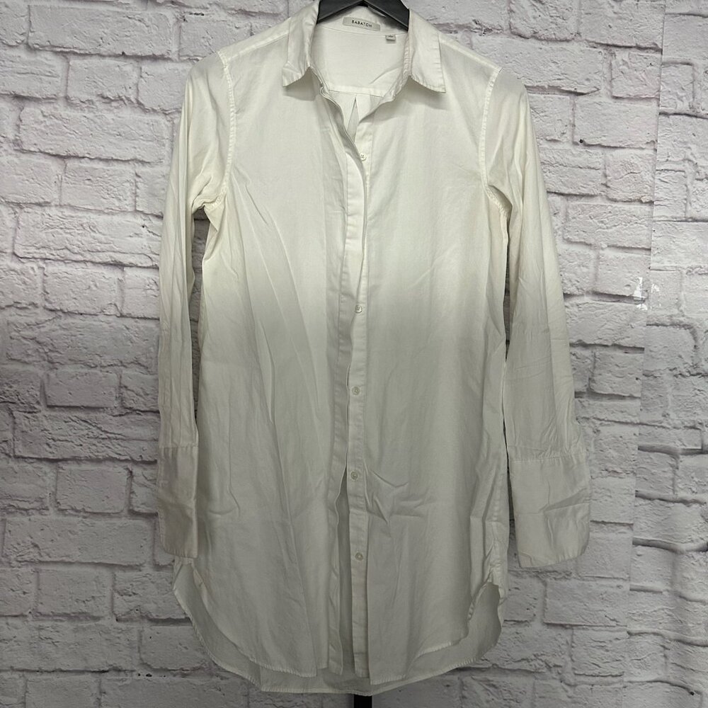 Babaton White Button Down - Small